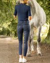 Reithose Rüsche Darkblue