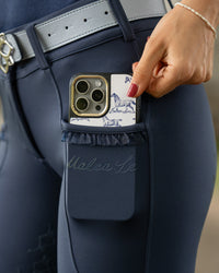 Reithose Rüsche Darkblue
