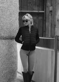 Steppjacke - black