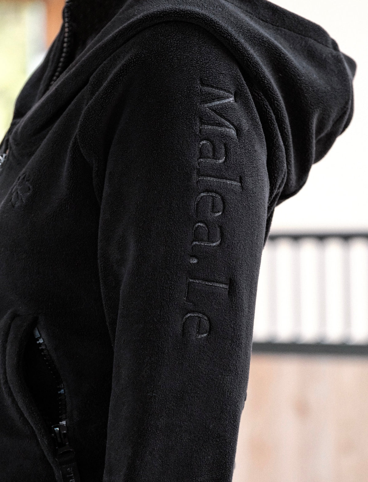Fleecejacke - black