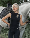 Crinkle Top - black