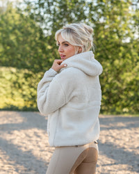 Teddy Jacke - Creme