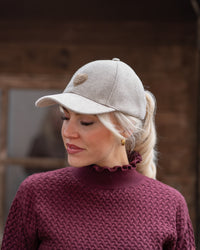 Heart Cap - taupe