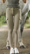 Reithose Cargo Taupe